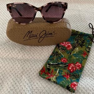 Maui Jim sunglasses for women. Tortoise frames